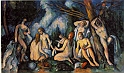 CEZANNE PAUL (1839-1906) - Le grandi bagnanti - 1906